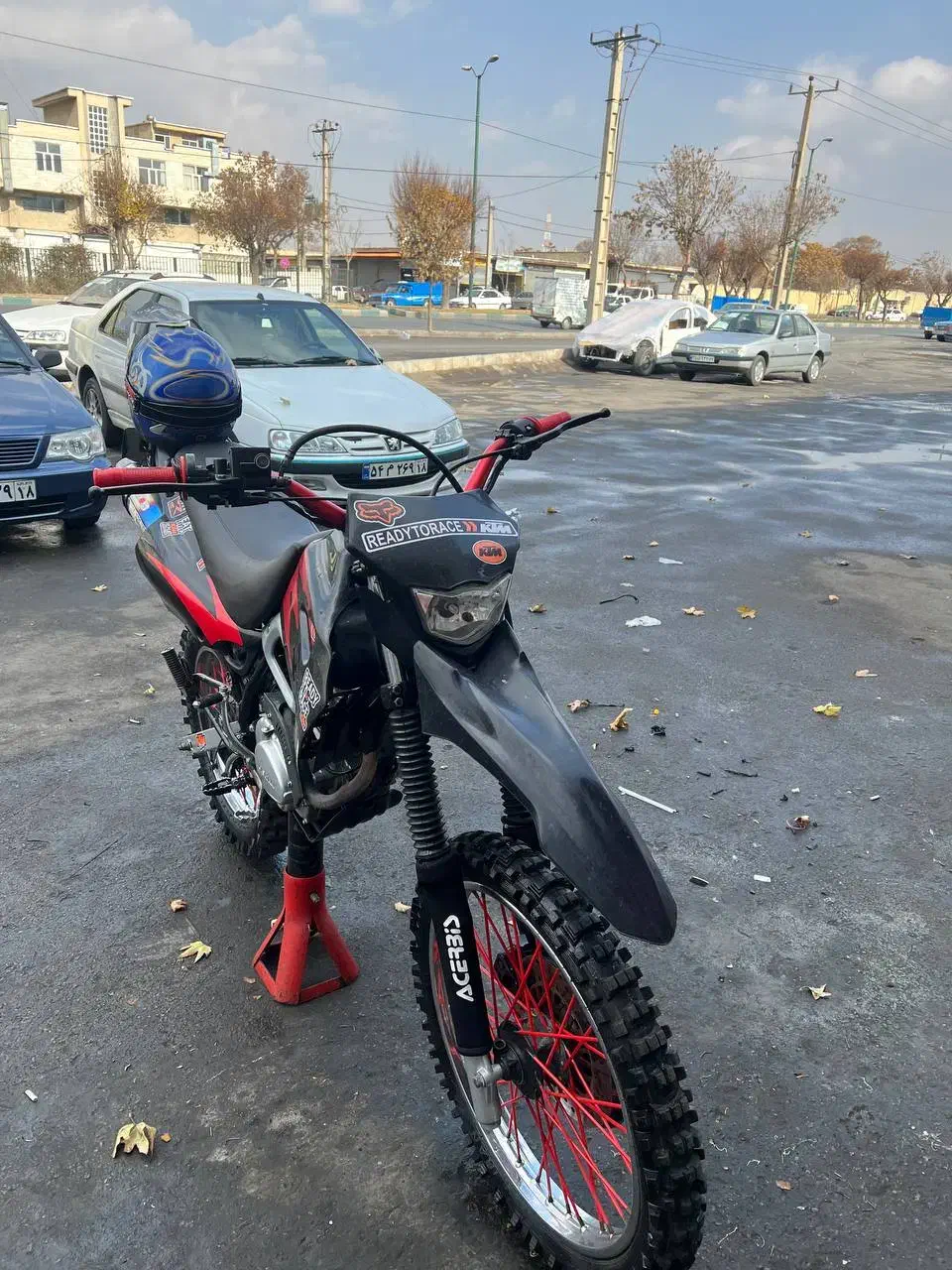 تریل پلاک ملی با کلا کراسی|موتورسیکلت|همدان, |دیوار