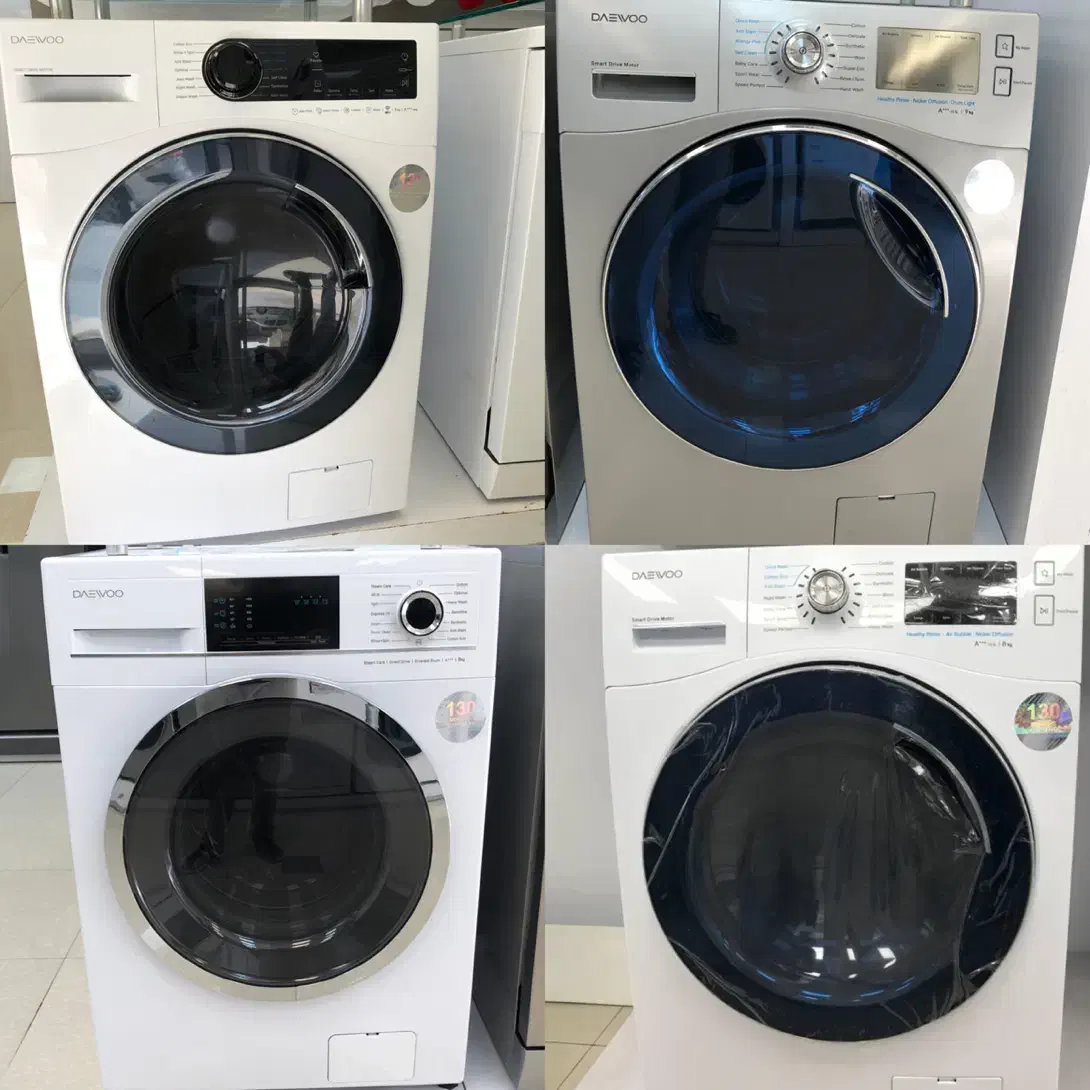 ماشین لباسشویی دوو Daewoo گیربکس ۷،۸،۹ کیلویی|ماشین لباسشویی و خشککن لباس|اهواز, کمپلو شمالی|دیوار