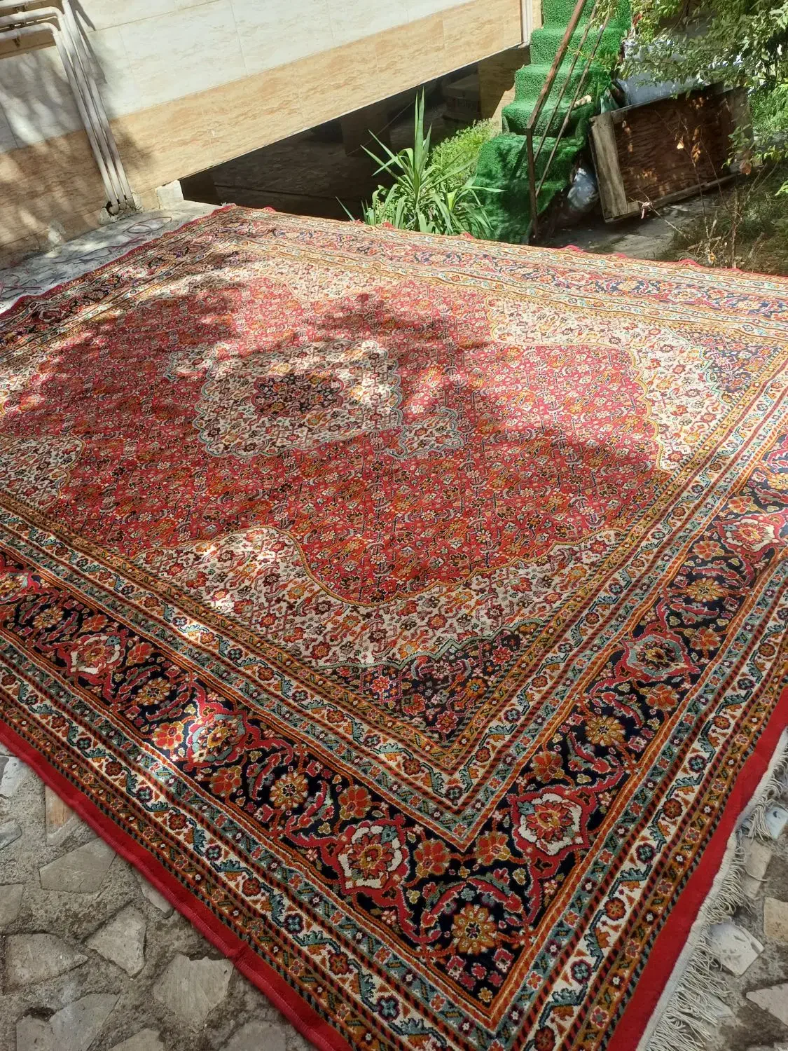 ۲نادوازده متری بایک۶متری|فرش|گرگان, |دیوار