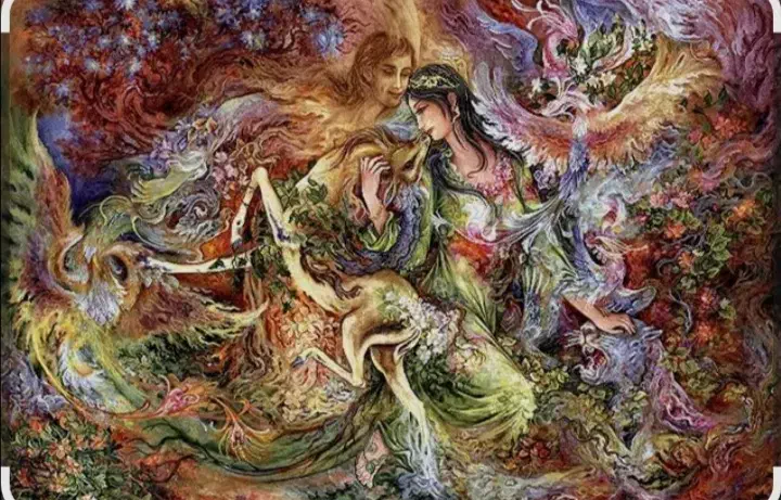 تابلو فرش نفیس عطوفت فرشچیان نیمه کاره|تابلو فرش|اصفهان, بهارستان|دیوار