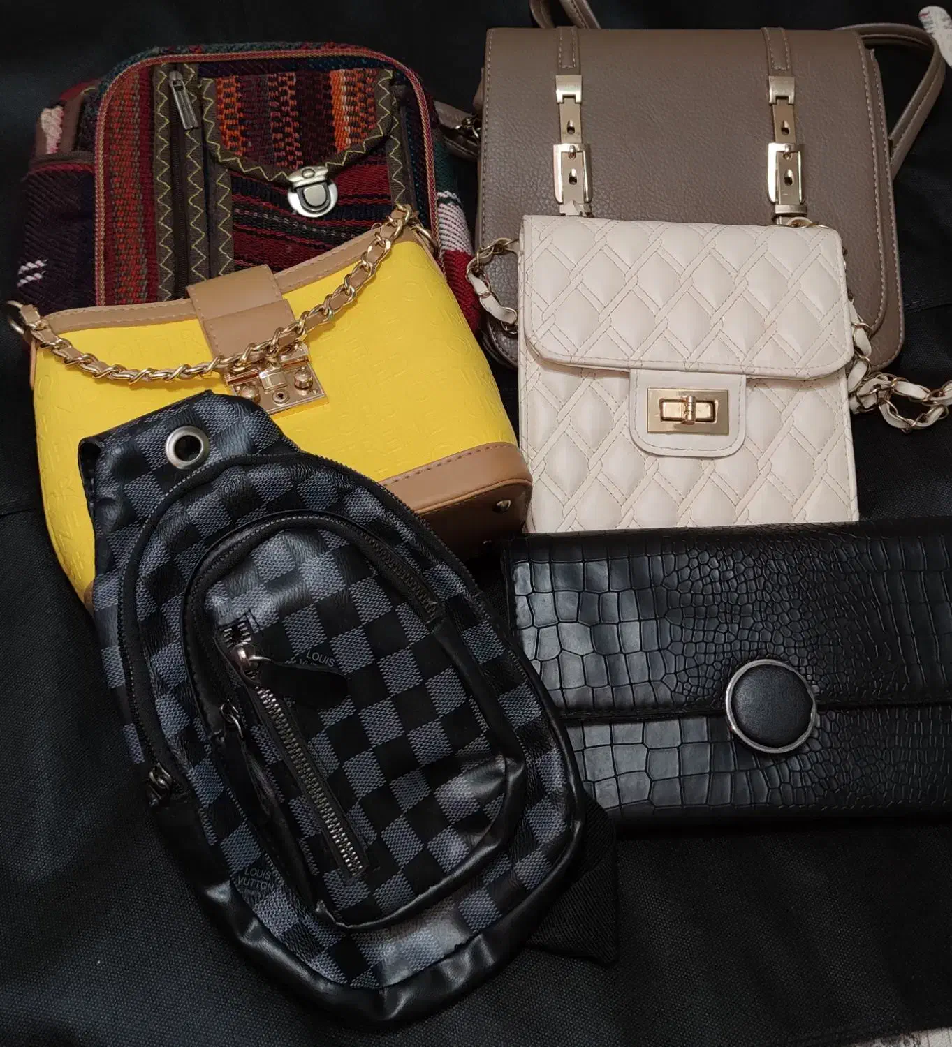 کیف دوشی و دستی ، کمری زنانه نونو|کیف، کفش، کمربند|تبریز, |دیوار