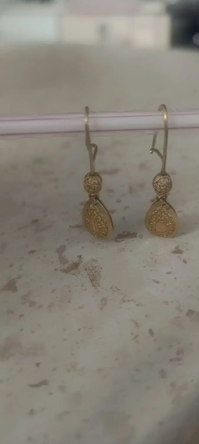 گوشواره طلا|جواهرات|تبریز, |دیوار