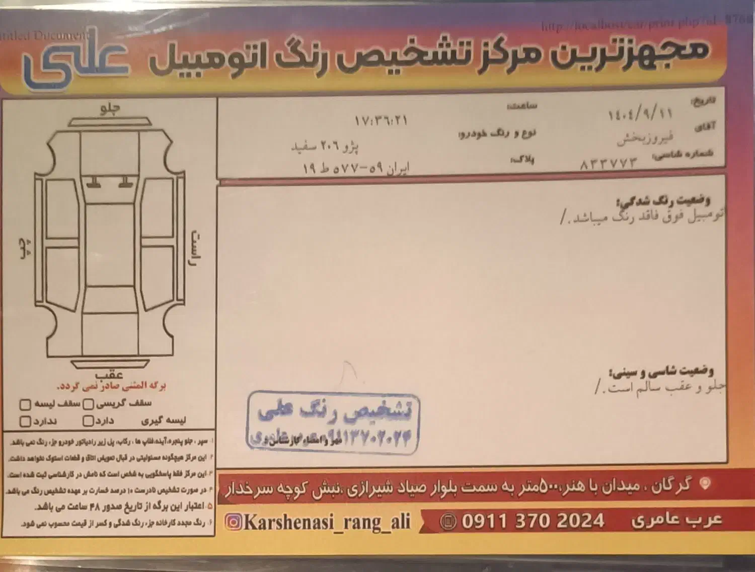 206 تیپ ۲ مدل ۹۵ و۹۶و۴۰۱ و سمند ۹۶ دوگا بدون رنگ|خودرو سواری و وانت|گرگان, |دیوار