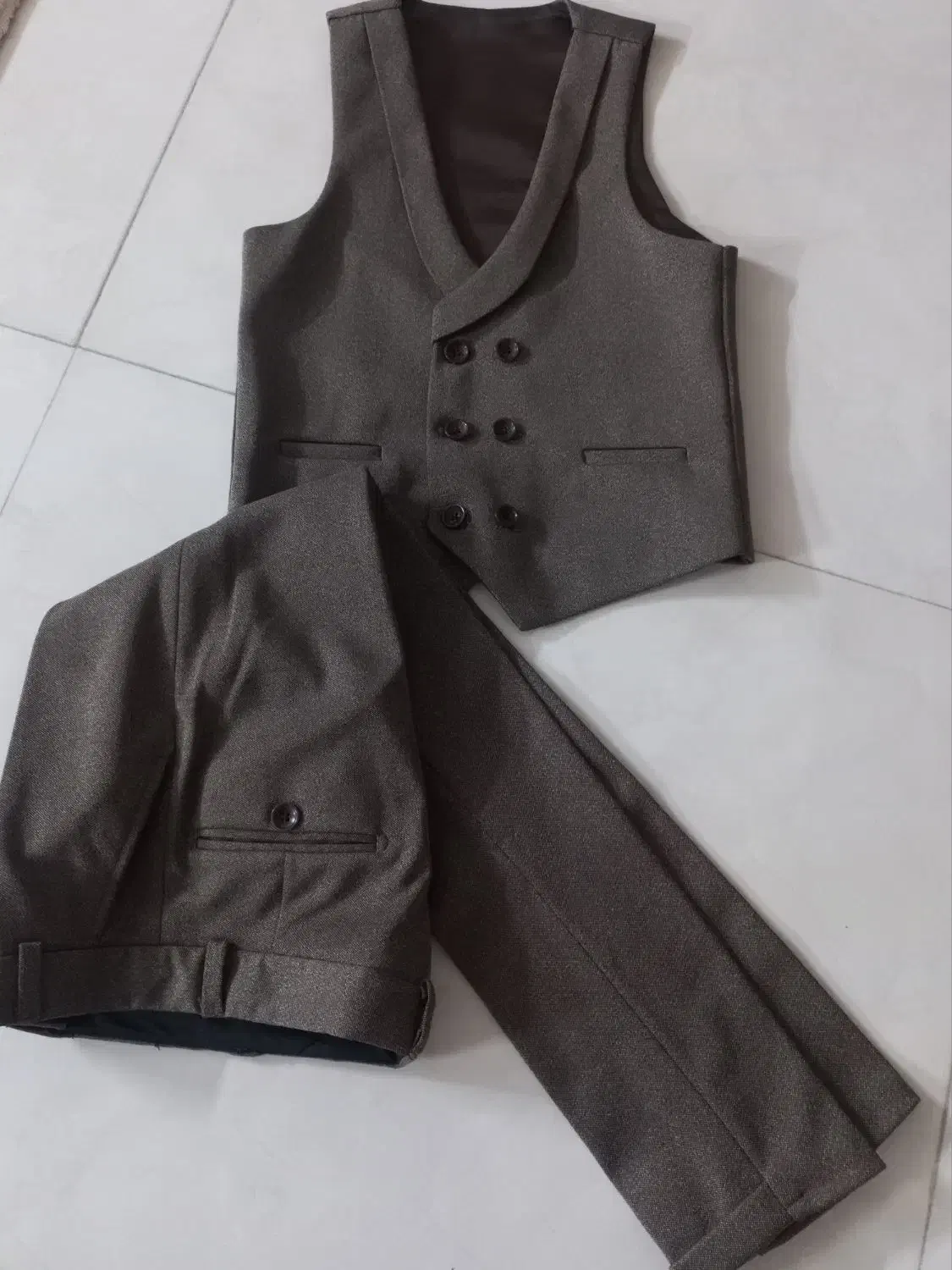 جلیقه شلوار پسرانه|کفش و لباس بچه|تربت‌حیدریه, ابوذر|دیوار