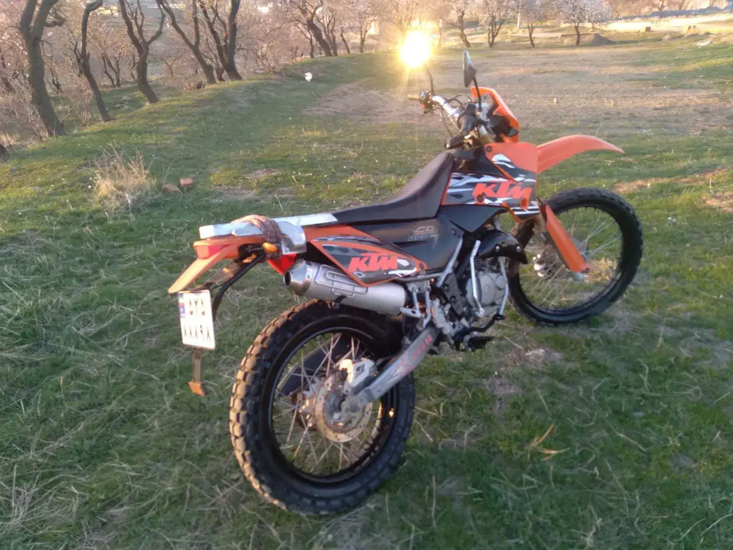 موتور تریل ۲۰۰|موتورسیکلت|قزوین, |دیوار