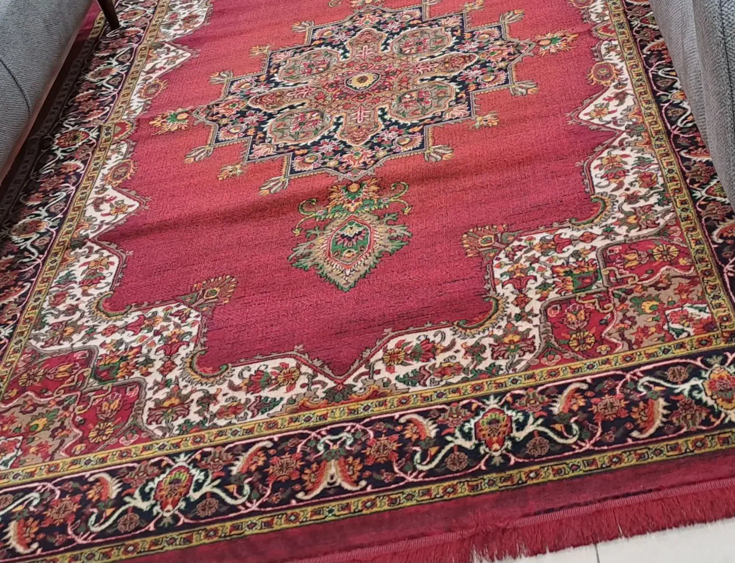 فرش  زیبا با کیفیت  ۶متری|فرش|بجنورد, |دیوار