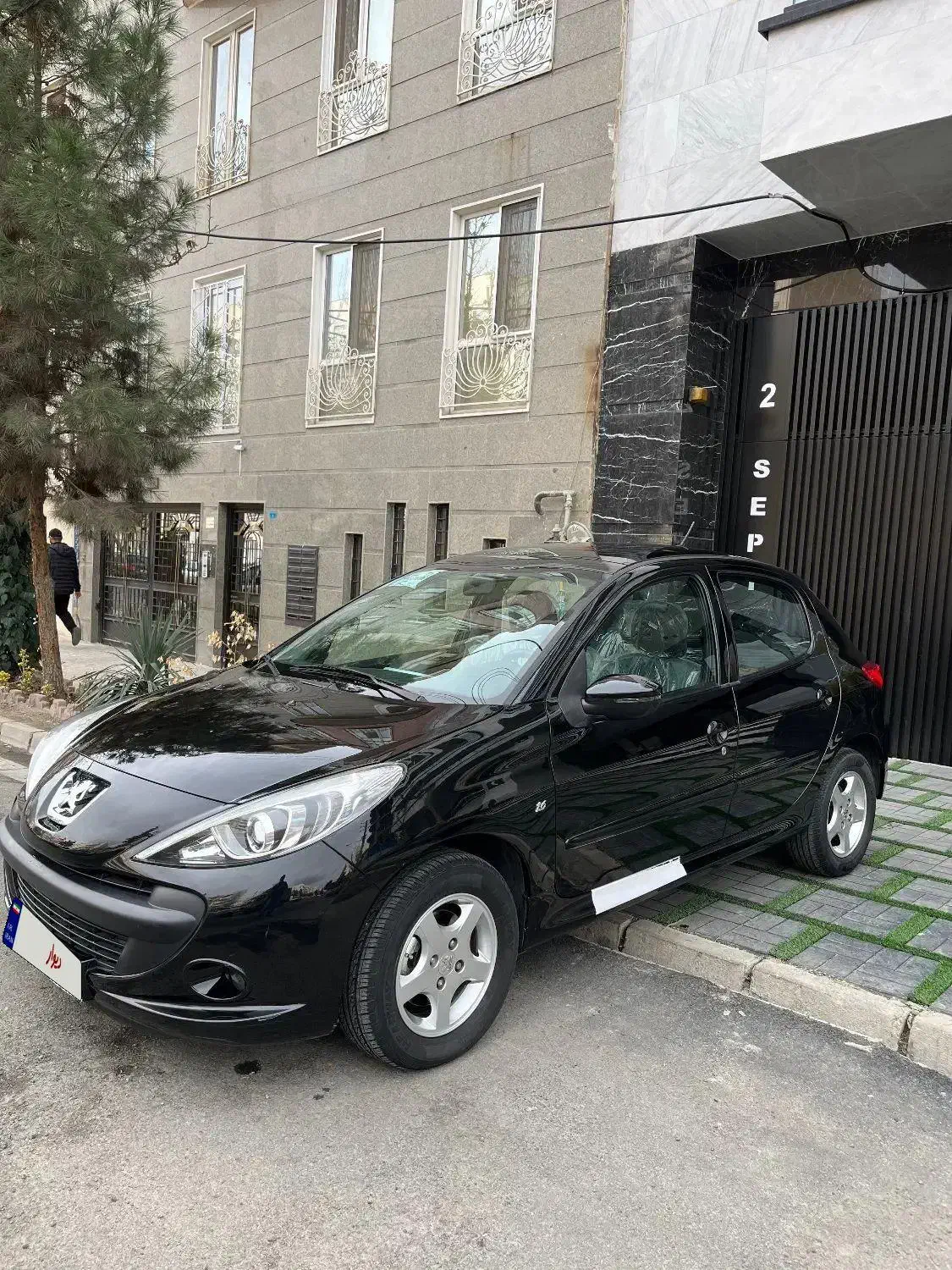 207 پانا مشکی|خودرو سواری و وانت|کرج, باغستان|دیوار