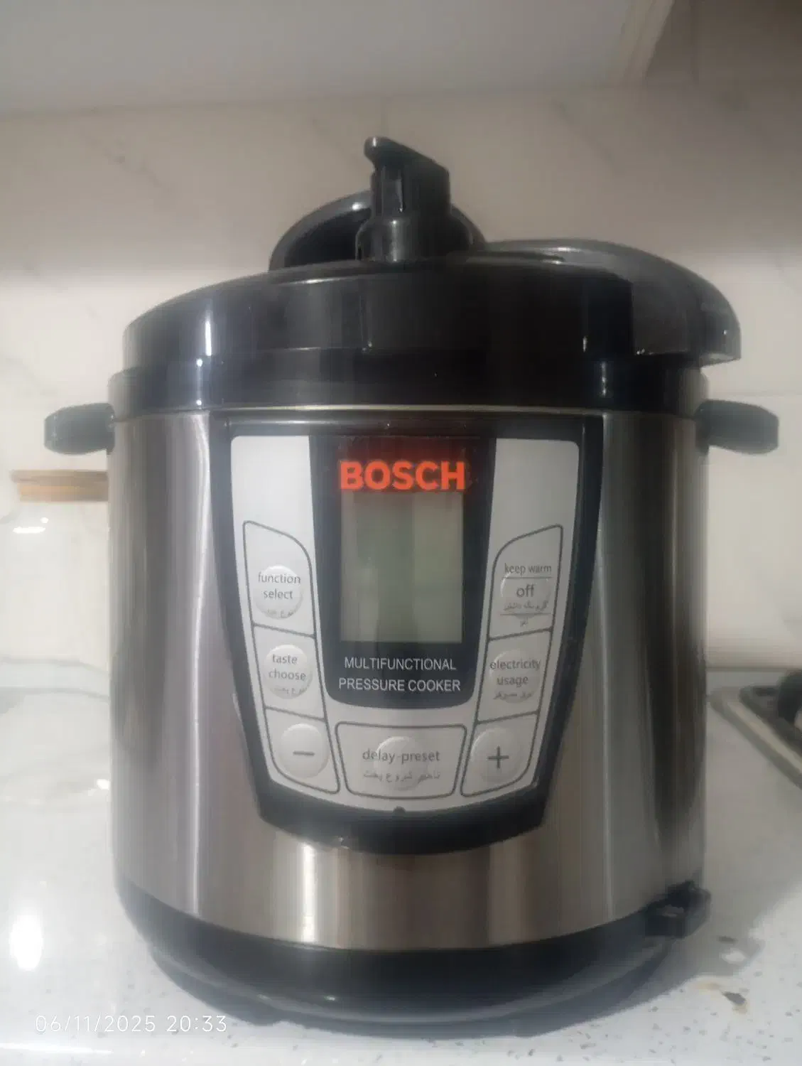 زود پز چند منظوره بوش|اجاق گاز و لوازم برقی پختوپز|پاکدشت, پاکدشت (مامازند)|دیوار