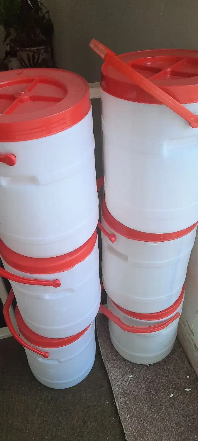 دبه ترشی و رب|ظروف نگهدارنده، پلاستیکی، یک‌بارمصرف|ورامین, ورامین|دیوار