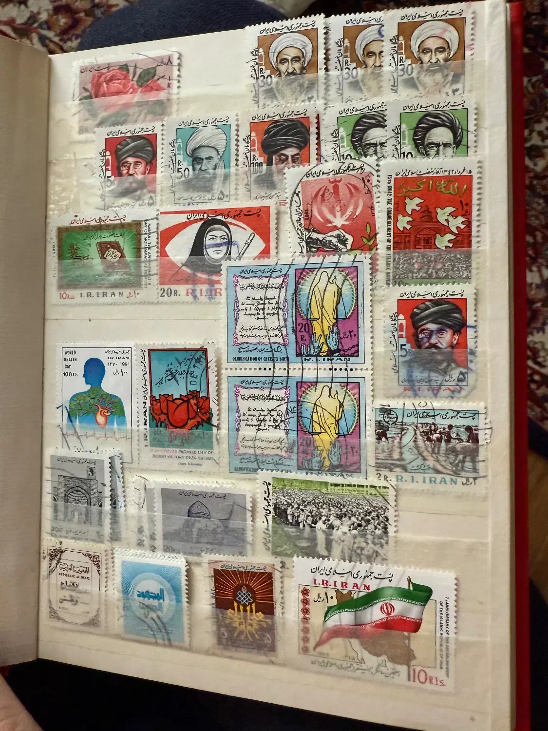 آلبوم تمبر|کلکسیون سکه، تمبر، اسکناس|اصفهان, باغ دریاچه|دیوار