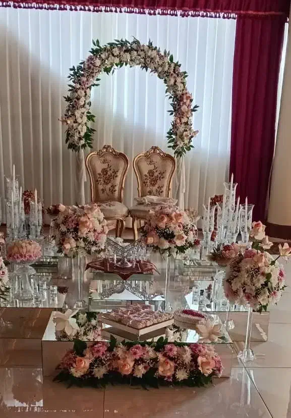 گل آرایی ،بادکنک آرایی اجاره و اجرای سفره عقد|خدمات پذیرایی، مراسم|اندیشه, اندیشه فاز ۳|دیوار