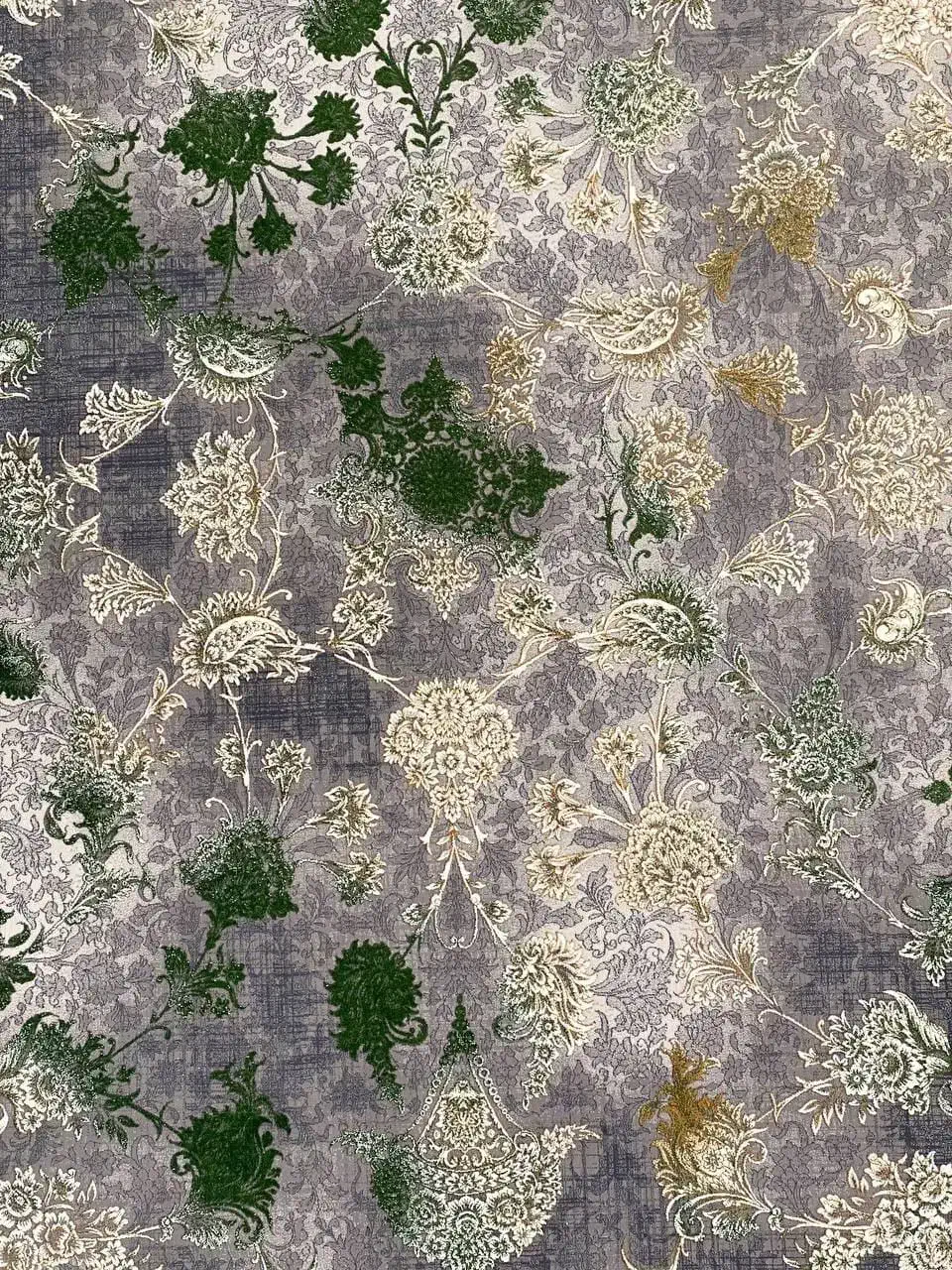 فرش1200شانه گل ابریشم وطلاکوب اصلی|فرش|کاشان, راوند|دیوار