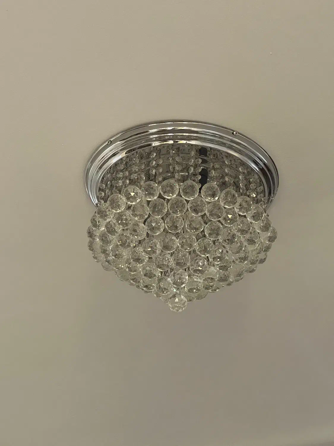 لوستر کریستالی ۸ شعله|لوستر و چراغ آویز|گرگان, |دیوار