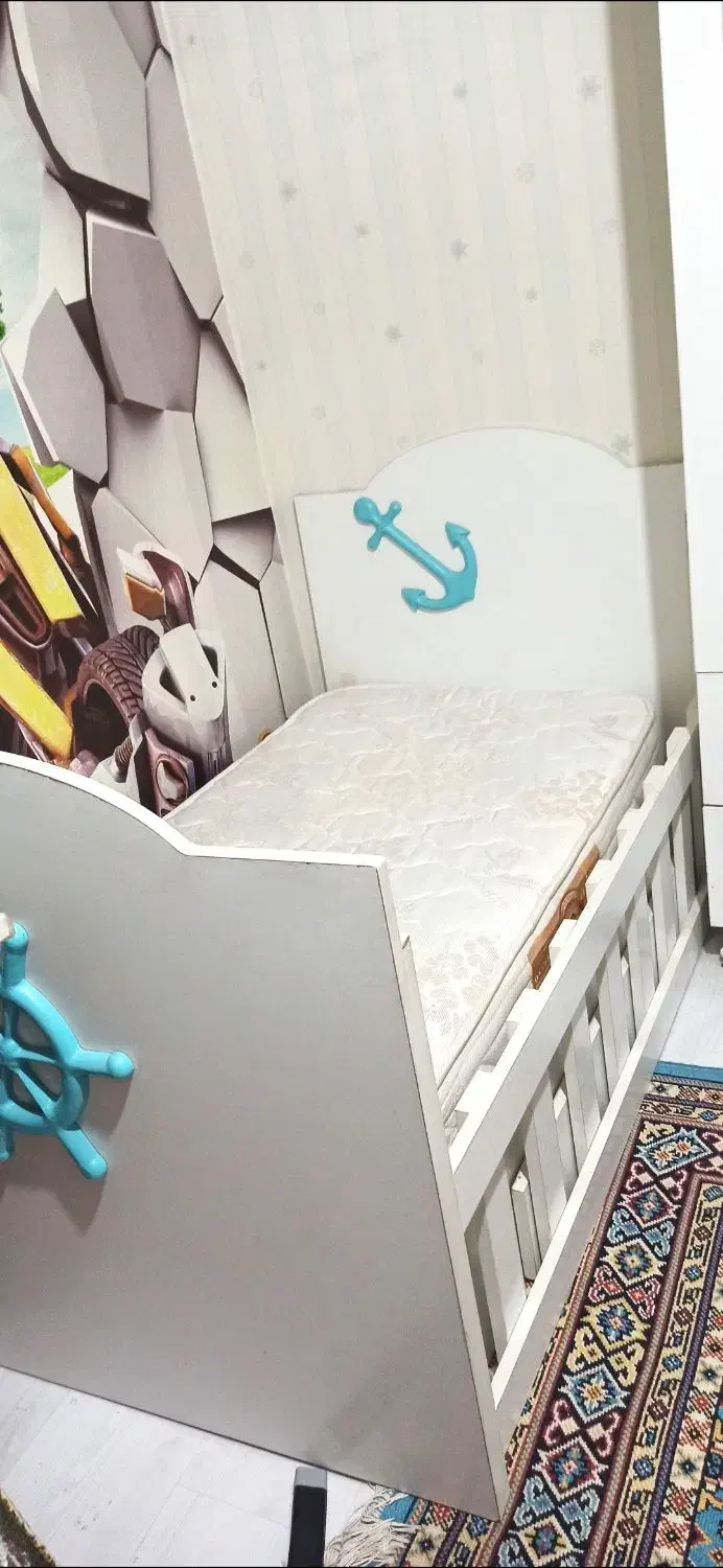 سرویس خواب کودک|تخت و سرویس خواب|قزوین, |دیوار