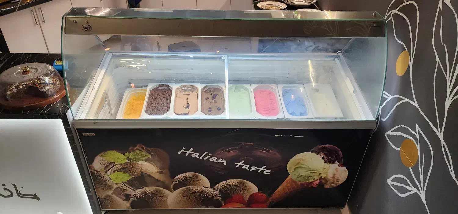 فریزر تاپینگ بستنی ۸ لگنه|کافی‌شاپ و رستوران|صحرای باغ, |دیوار