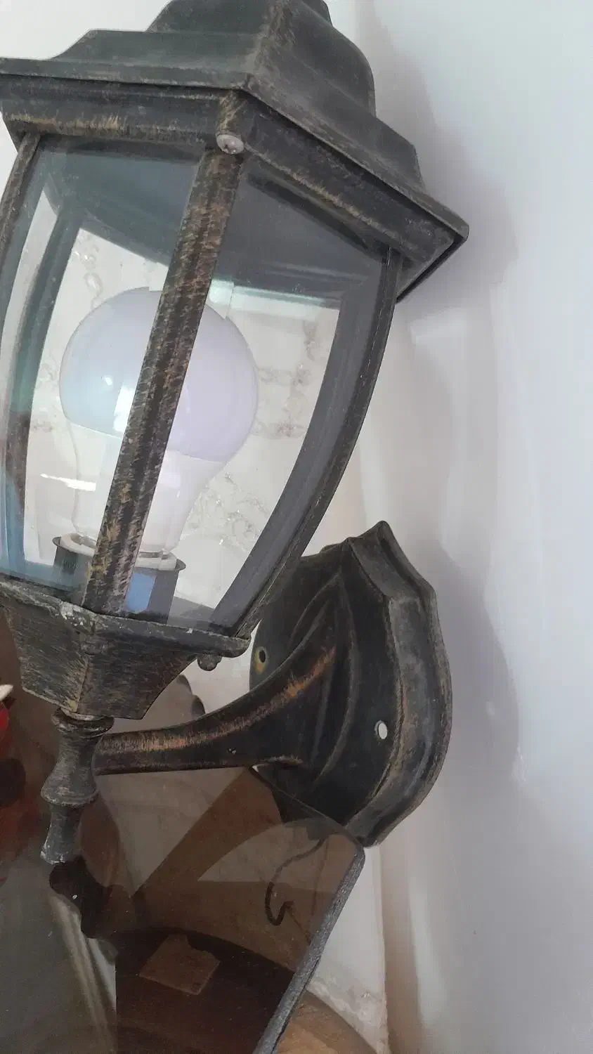 چراغ سلطنتی دیواری|لامپ و چراغ|قم, نوبهار|دیوار