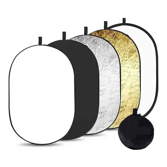 رفلکتور پنج‌کاره او بیضی ابعاد 90در120 رینگ لایت|دوربین عکاسی و فیلم‌برداری|مشهد, اقبال|دیوار