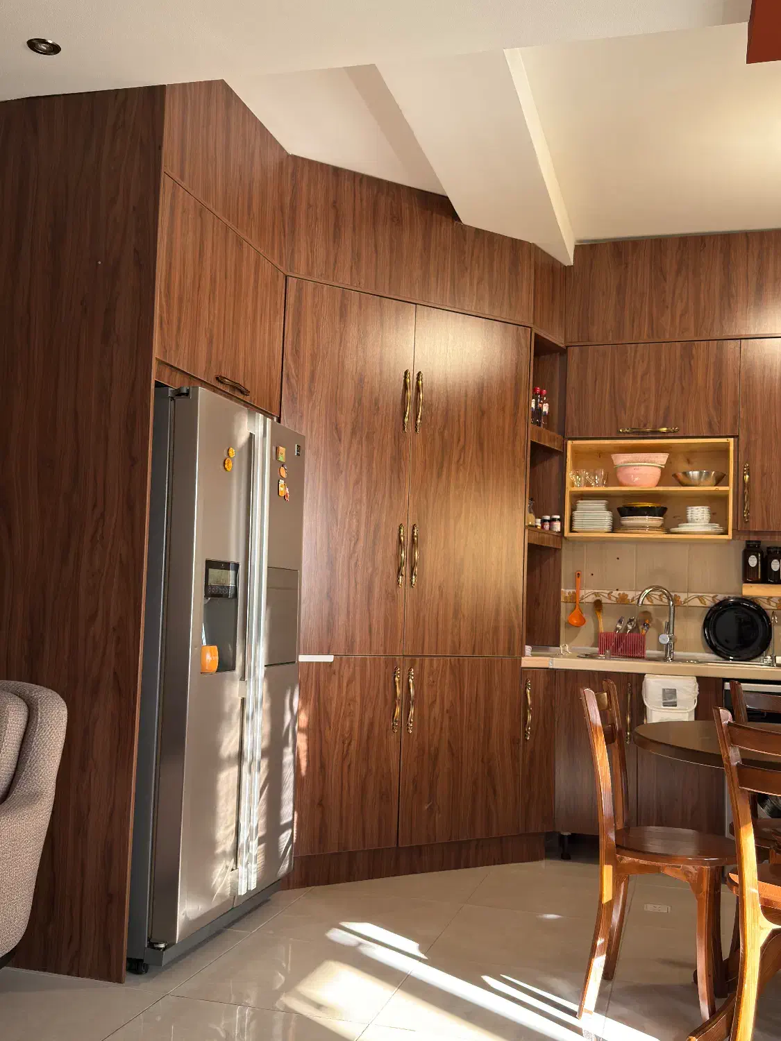 کابینت ام دی اف|کتابخانه، شلف، قفسه‌های دیواری|بابل, |دیوار