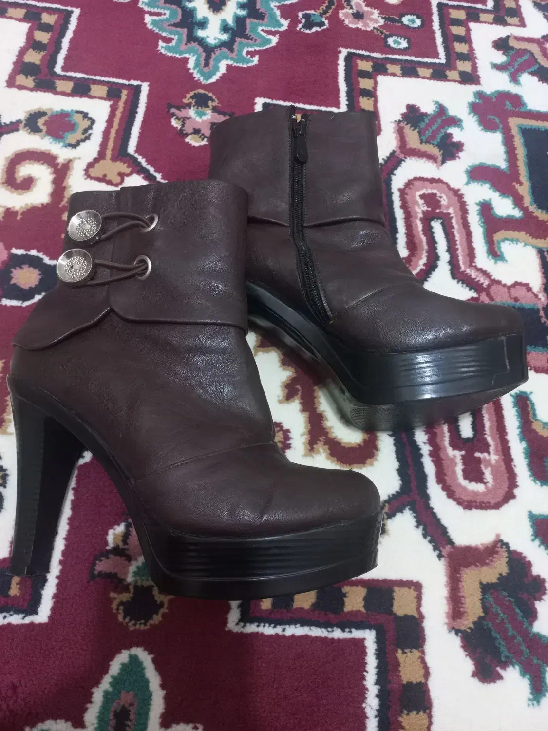 کفش چرم اصل|کیف، کفش، کمربند|سراب, |دیوار