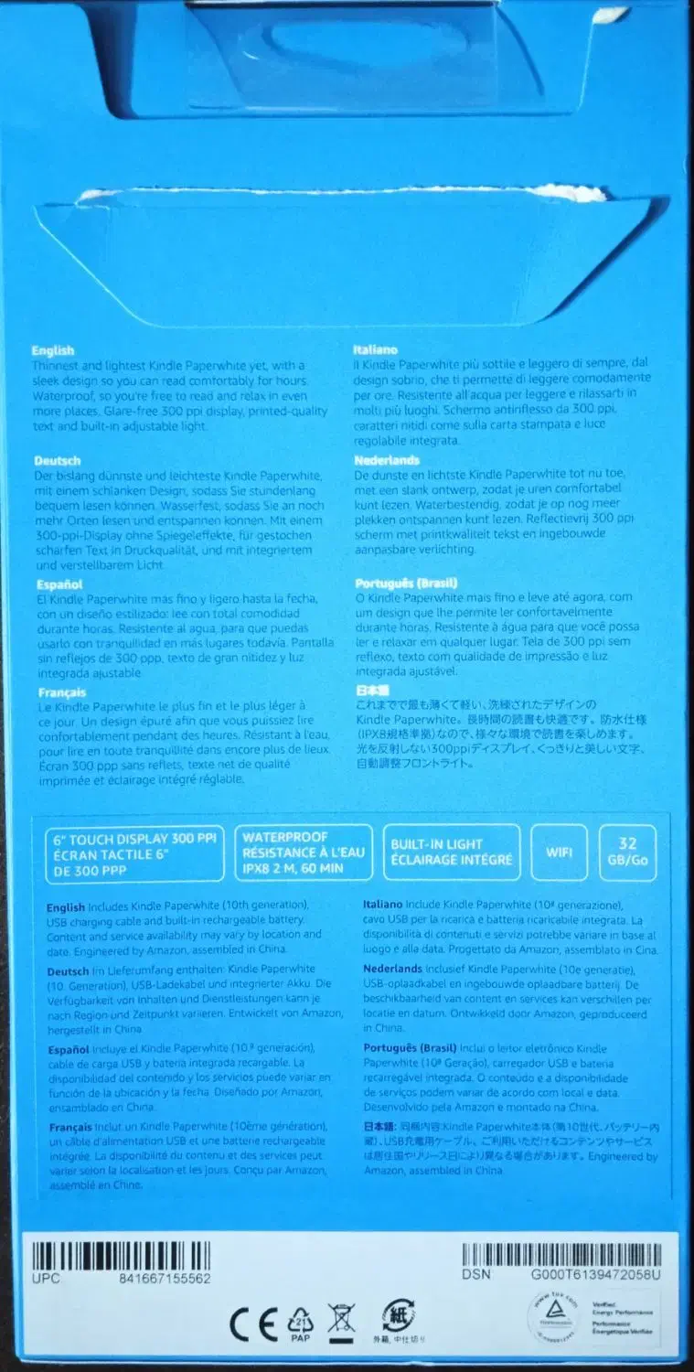 کیندل کتاب خوان نسل دهم|تبلت|تهران, تهرانپارس جنوبی|دیوار