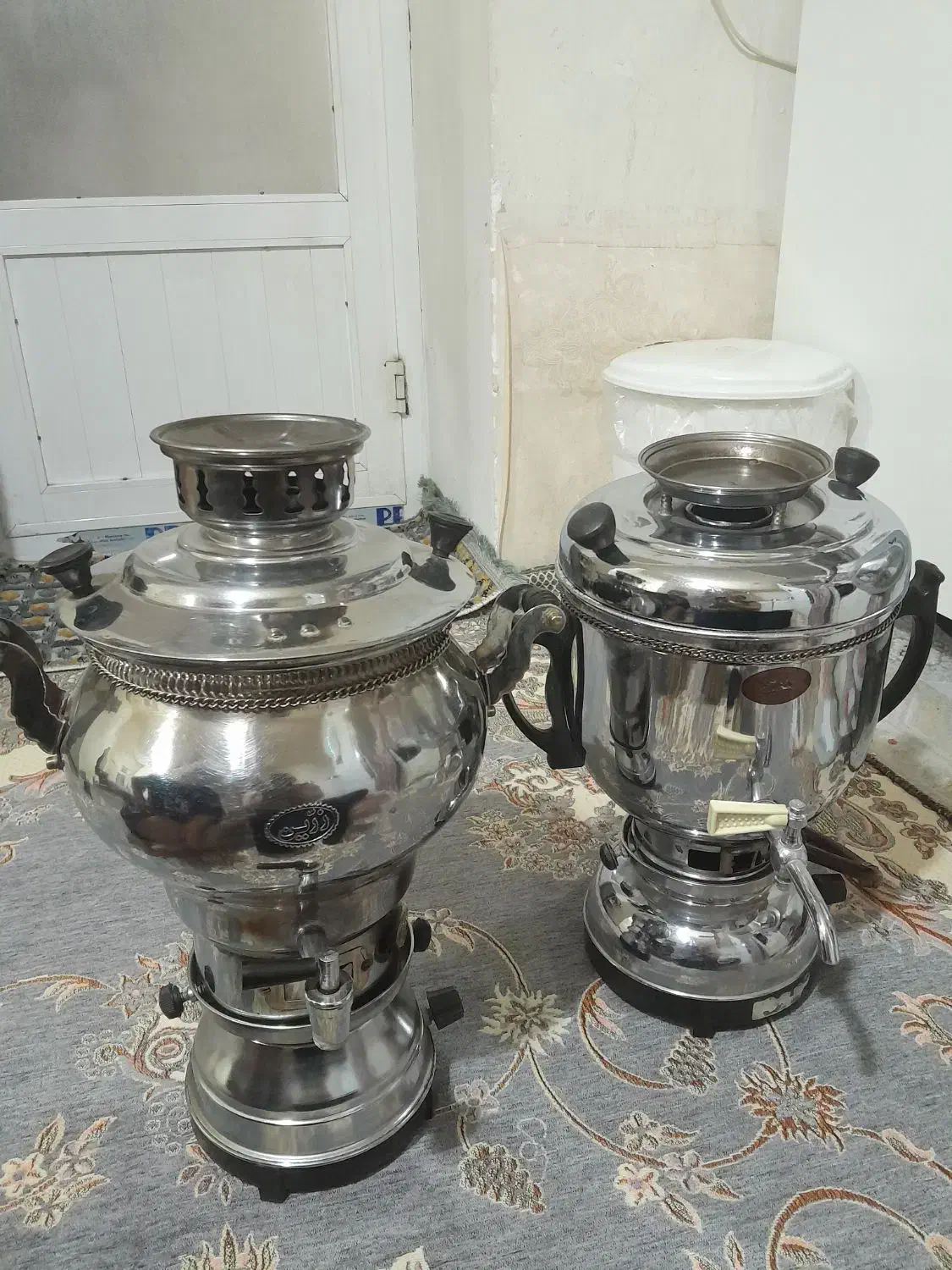 دوعددسماور۶لیتری گازی درحدنو۳۵۰۰|سماور، چایساز، قهوهساز|کرمانشاه, |دیوار