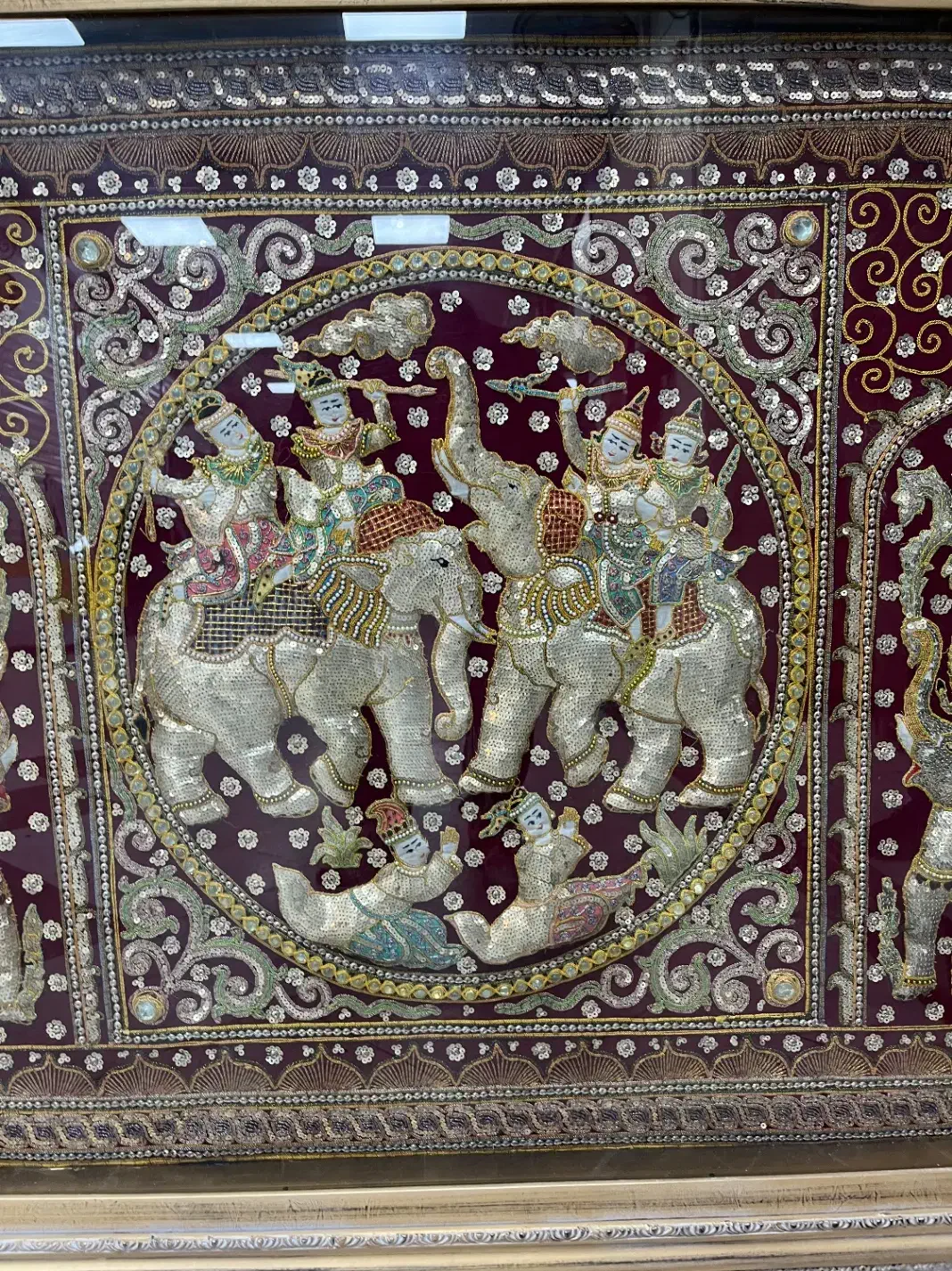 تابلو تایلندی/تابلو عتیقه|کلکسیون اشیاء عتیقه|تهران, خواجه نظام الملک|دیوار