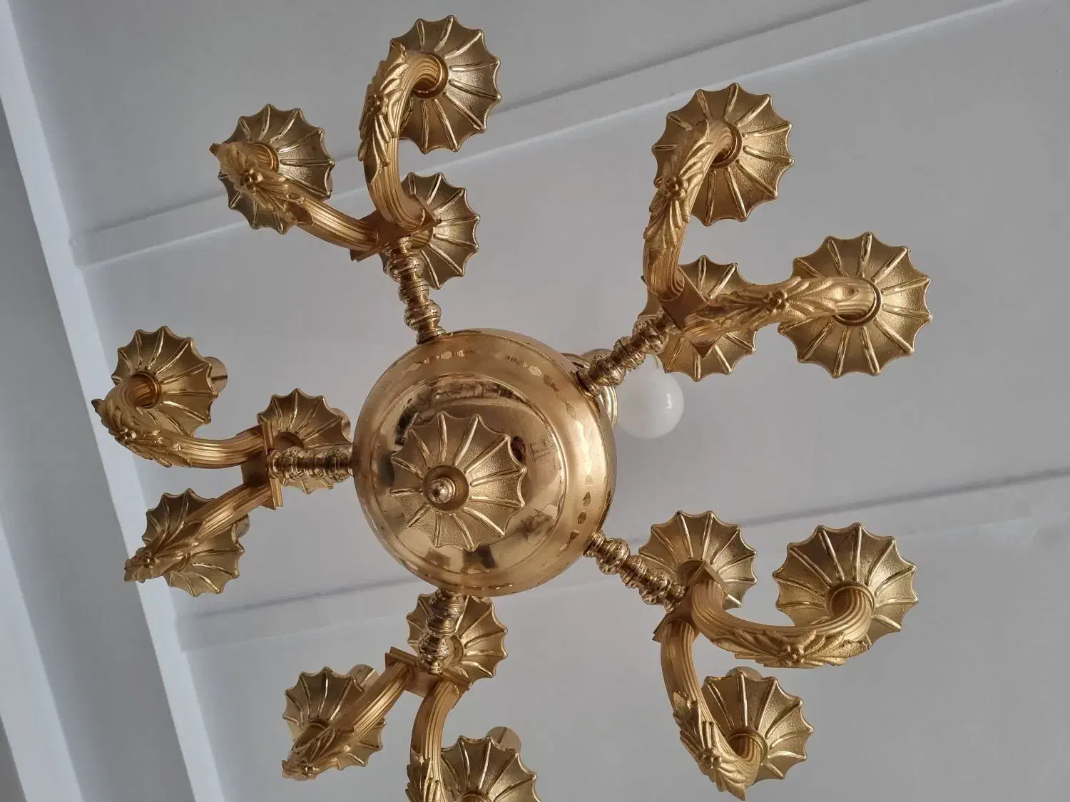 ﻟﻮﺳﺘﺮ ﺑﺮﻧﺞ|لوستر و چراغ آویز|تهران, افسریه جنوبی|دیوار