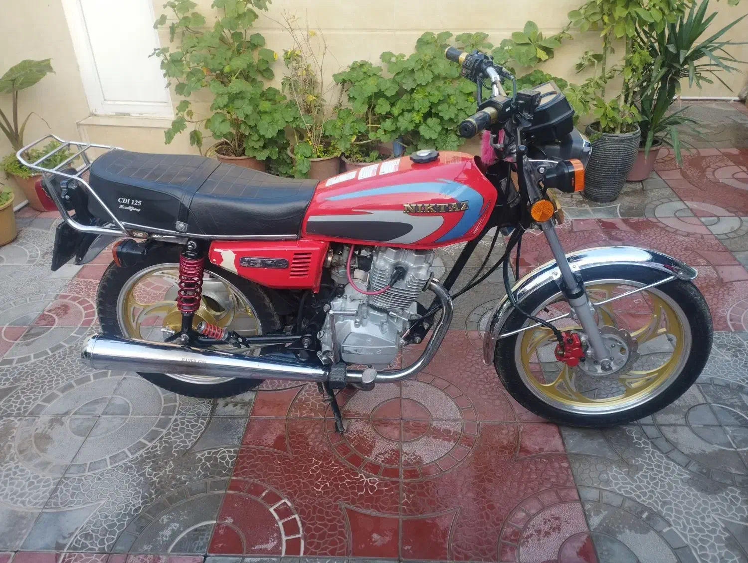 هندا 125|موتورسیکلت|قرق, |دیوار