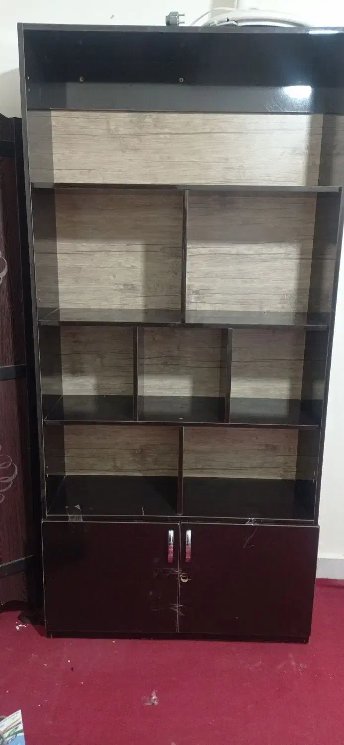 کتابخانه ام دی اف|کتابخانه، شلف، قفسه‌های دیواری|سبزوار, همت|دیوار