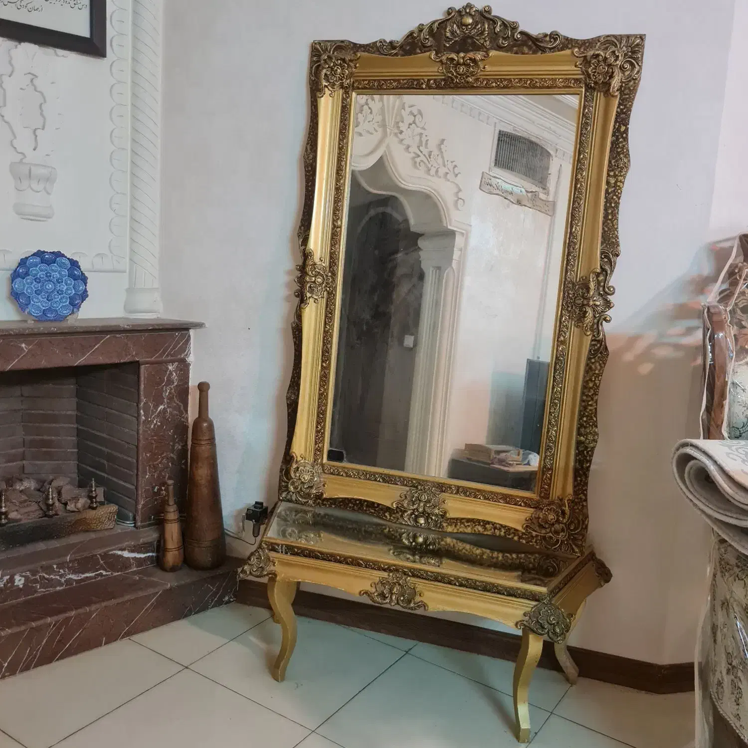 آینه کنسول|بوفه، ویترین، کنسول|فردوس (خراسان), |دیوار