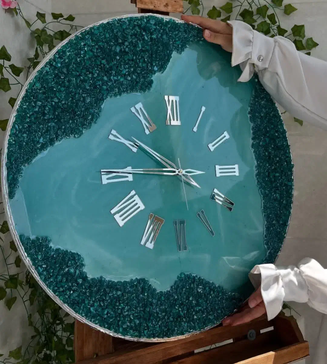کارهای رزینی|ساعت دیواری و تزئینی|قروه, |دیوار