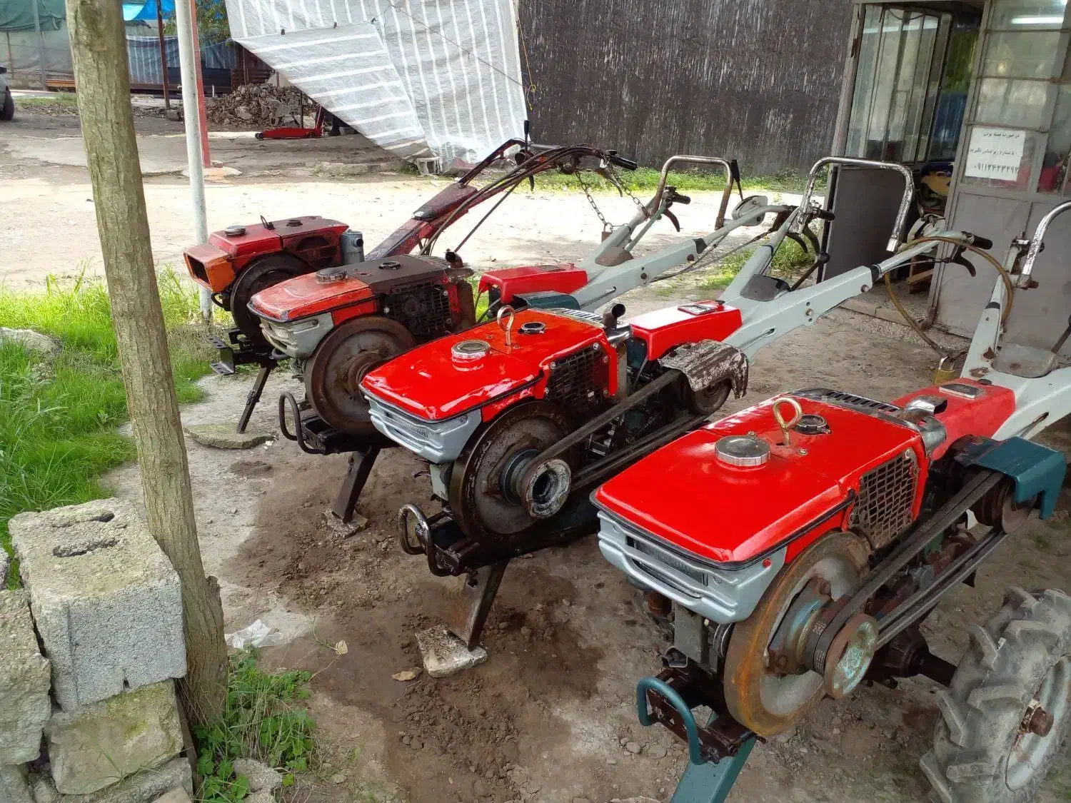 تیلرشالی وشالیزار|ماشینآلات صنعتی|سیاهکل, |دیوار