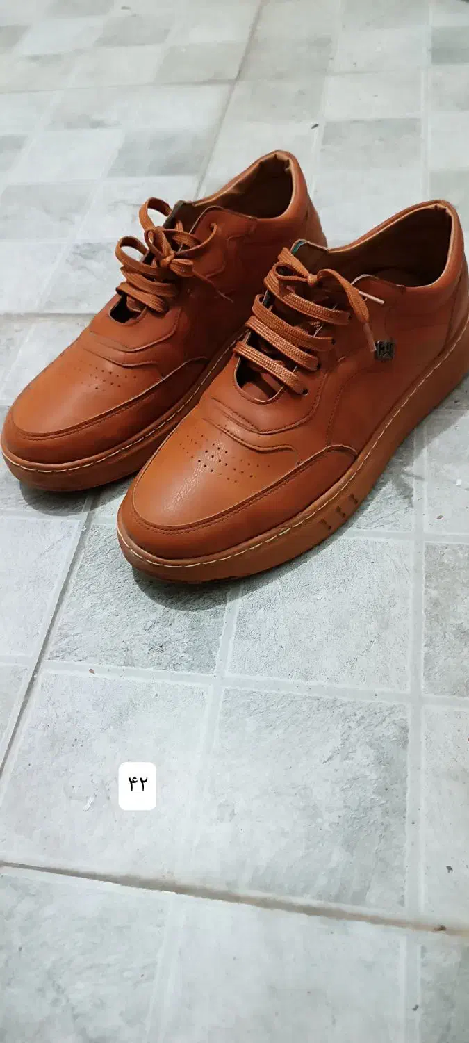 کفش چرمی نو|کیف، کفش، کمربند|قم, حکمت شمالی|دیوار