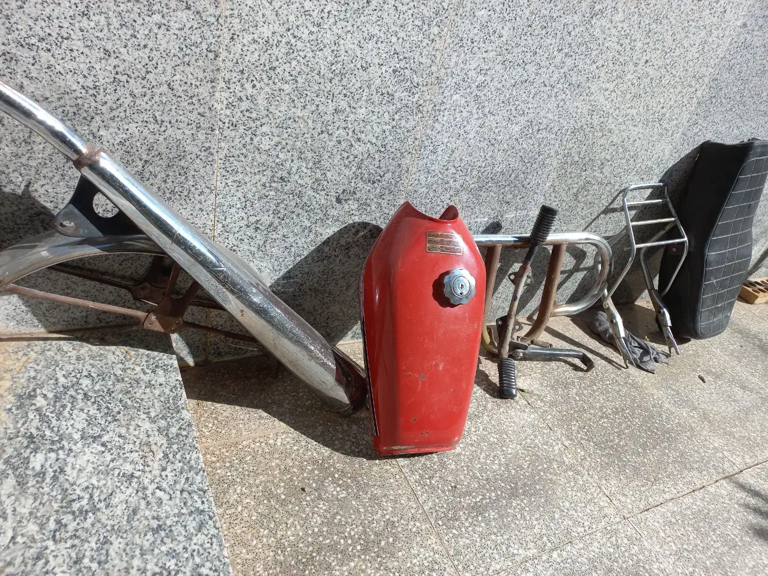 سلام وسایل هندا دست دوم به فروش میرسد|قطعات یدکی و لوازم جانبی|میبد, |دیوار