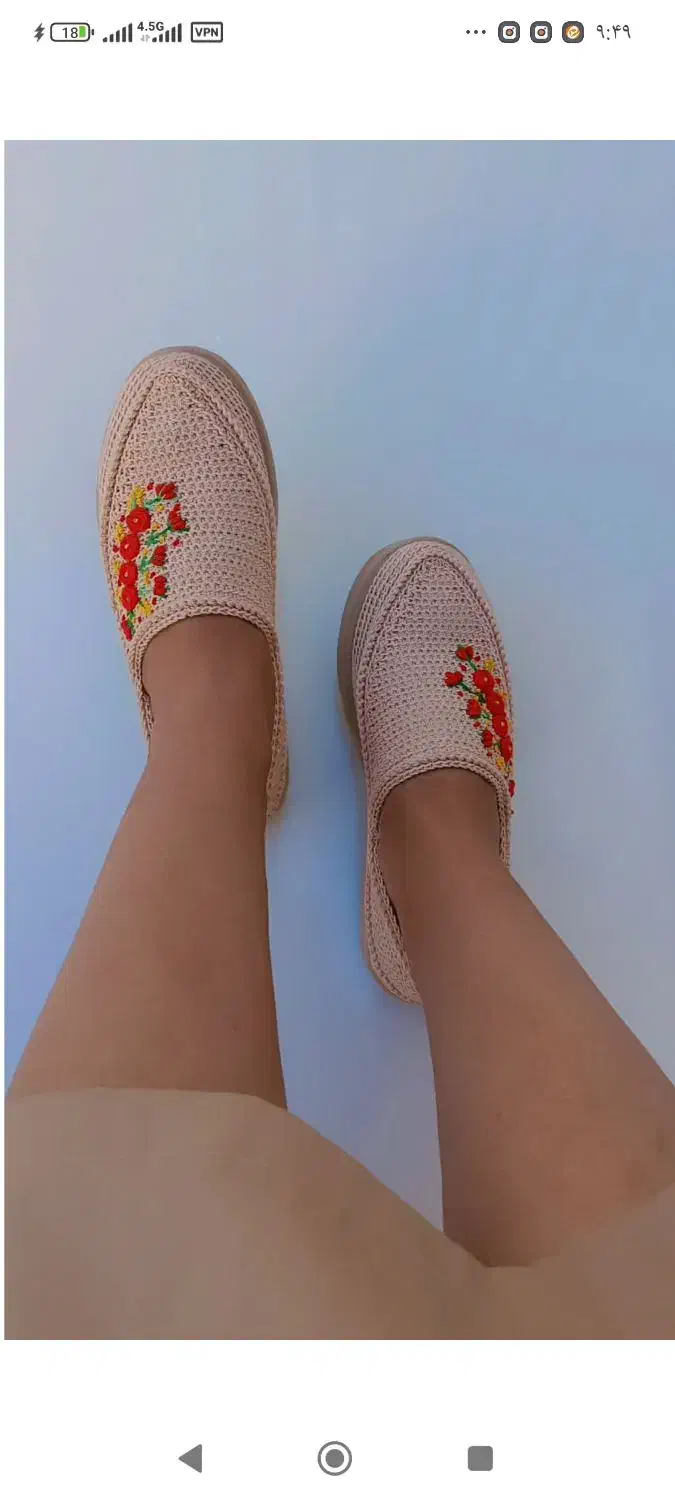 گیوه های دستبافت ،طبی،سبک،نرم|کیف، کفش، کمربند|شهرکرد, |دیوار