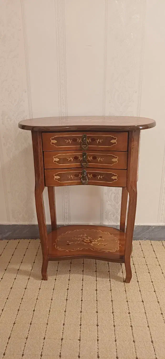 میز تلفن چوبی|مبلمان خانگی و میز عسلی|ایلام, |دیوار