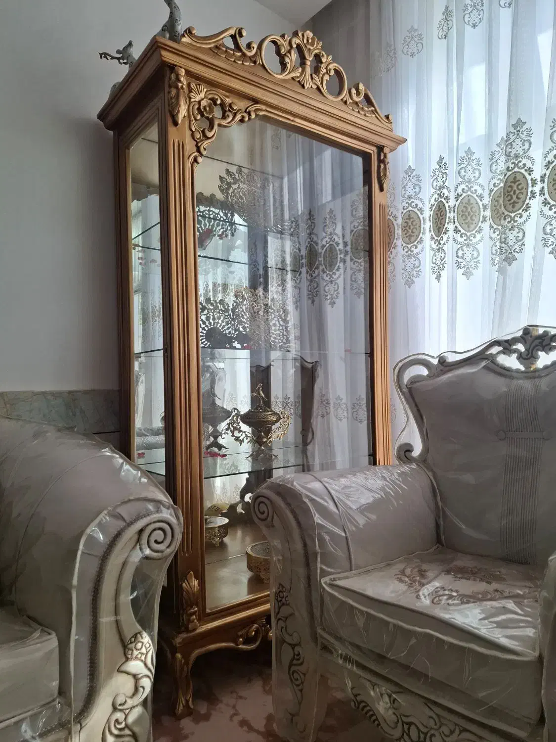 درحدنو|بوفه، ویترین، کنسول|قائن, |دیوار