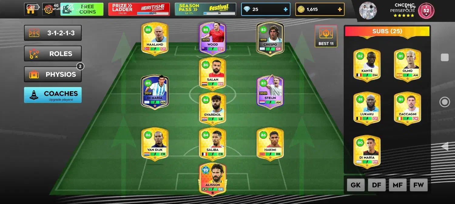 اکانت رویایی DLS دریم لیگ 2025|کنسول، بازی ویدئویی و آنلاین|کرمانشاه, |دیوار