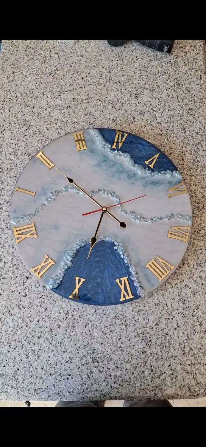 ساعت رزینی|ساعت دیواری و تزئینی|ری, علایین|دیوار