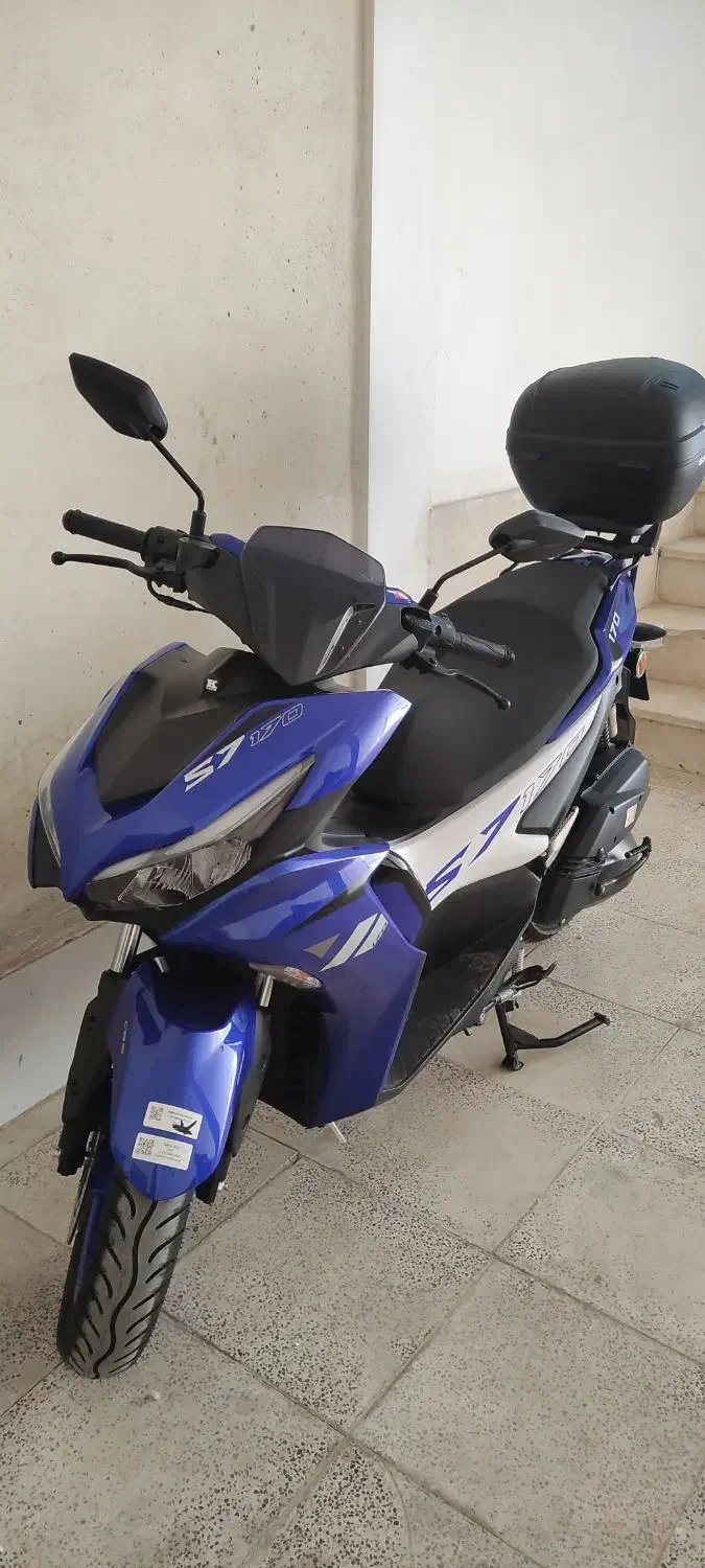 موتور کویر s7 170cc اتومات خشک|موتورسیکلت|کرمانشاه, |دیوار