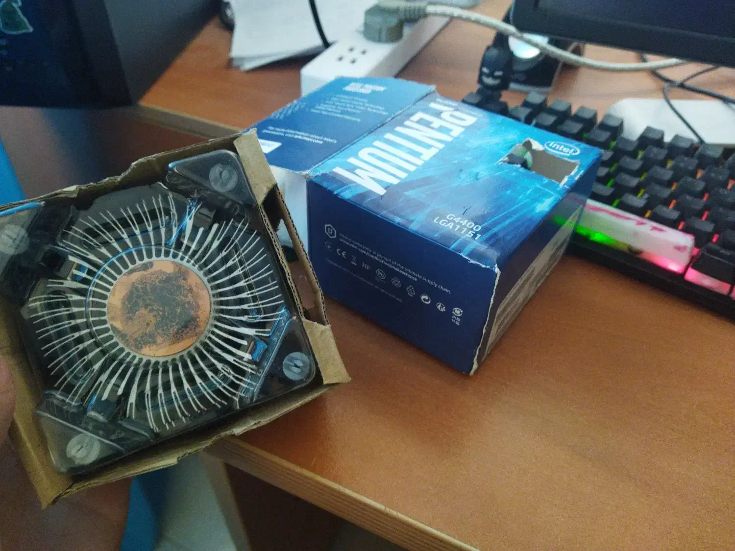 فن سیپیو cpu نو|قطعات و لوازم جانبی رایانه|فردیس, منظریه|دیوار