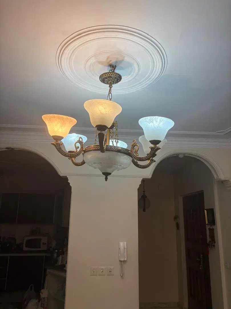 لوستر|لوستر و چراغ آویز|تهران, بهاران|دیوار