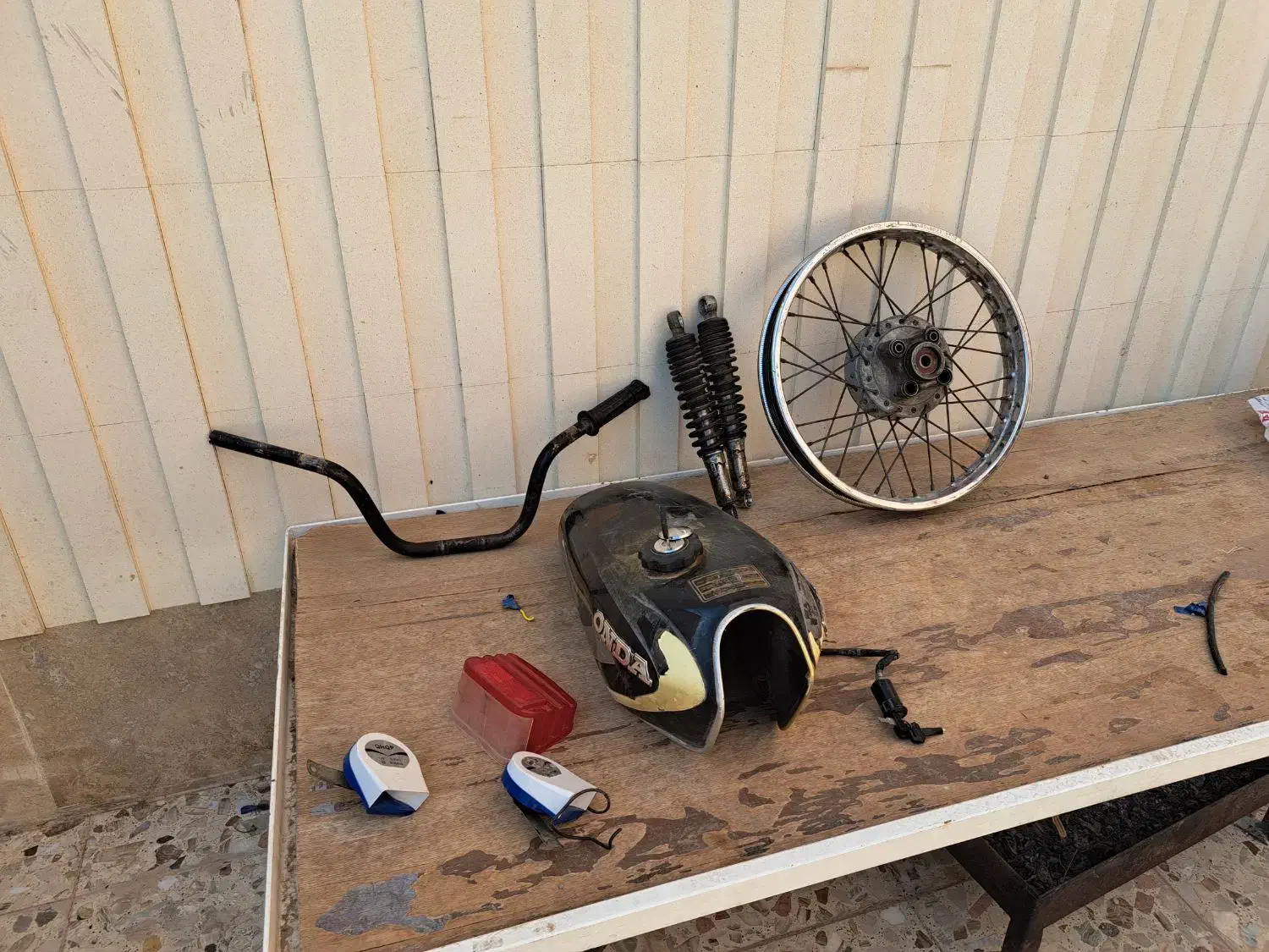 اقلام مازاد بر نیاز سی جی 125موجودمی باشد|قطعات یدکی و لوازم جانبی|شاهین‌شهر, سعدی جنوبی|دیوار