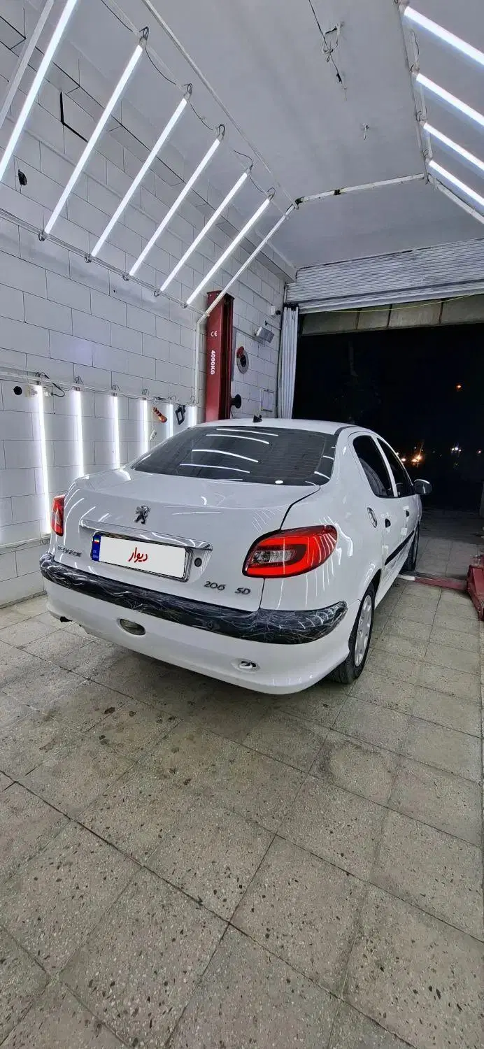206sd v8 مدل ۹۴|خودرو سواری و وانت|سنندج, |دیوار
