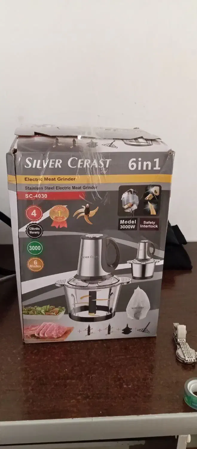 دستگاه خردکن سیلور کرست|خردکن، آسیاب، غذاساز|تاکستان, |دیوار