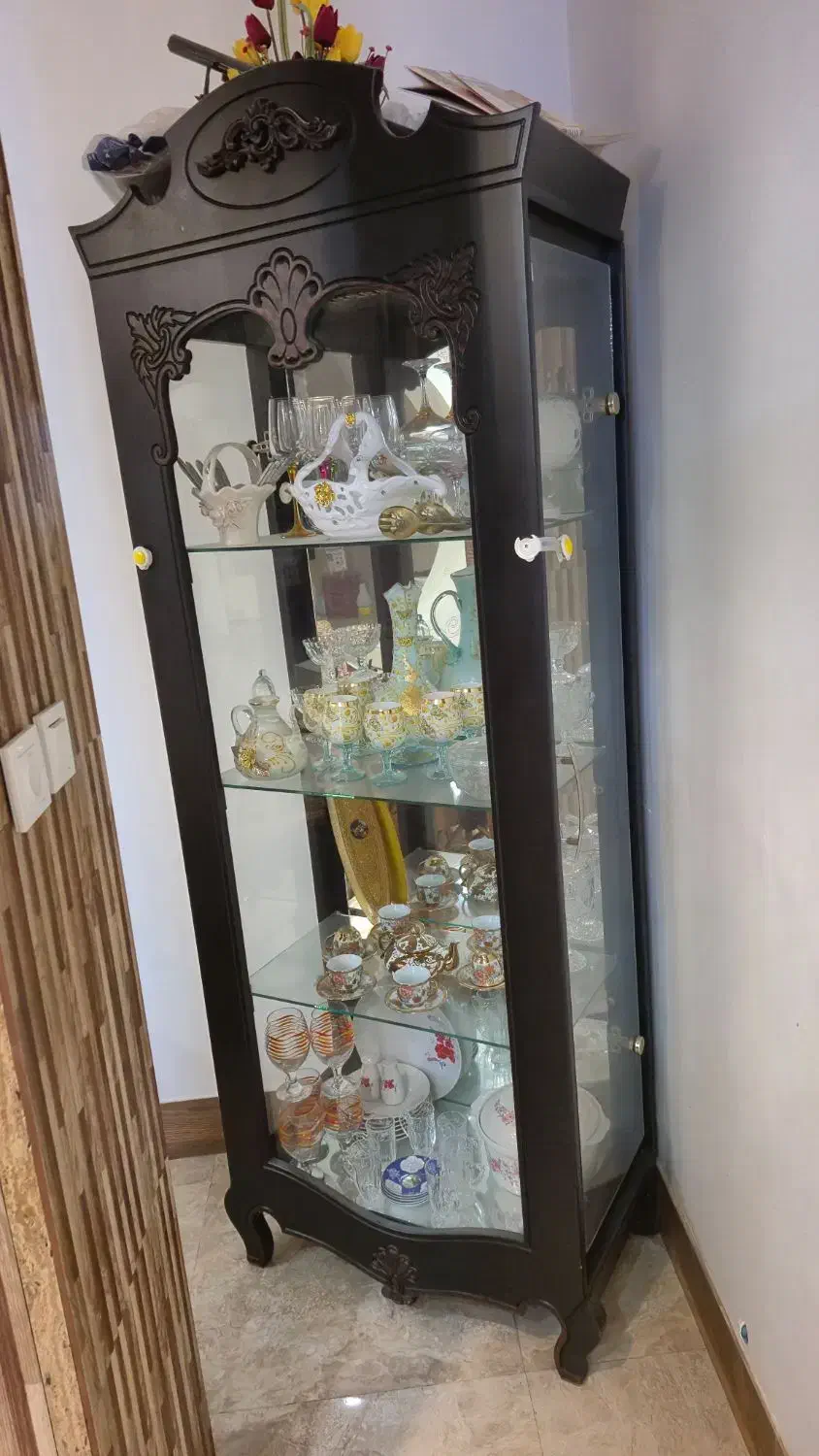 ویترین 4 طبقه|بوفه، ویترین، کنسول|رودسر, |دیوار