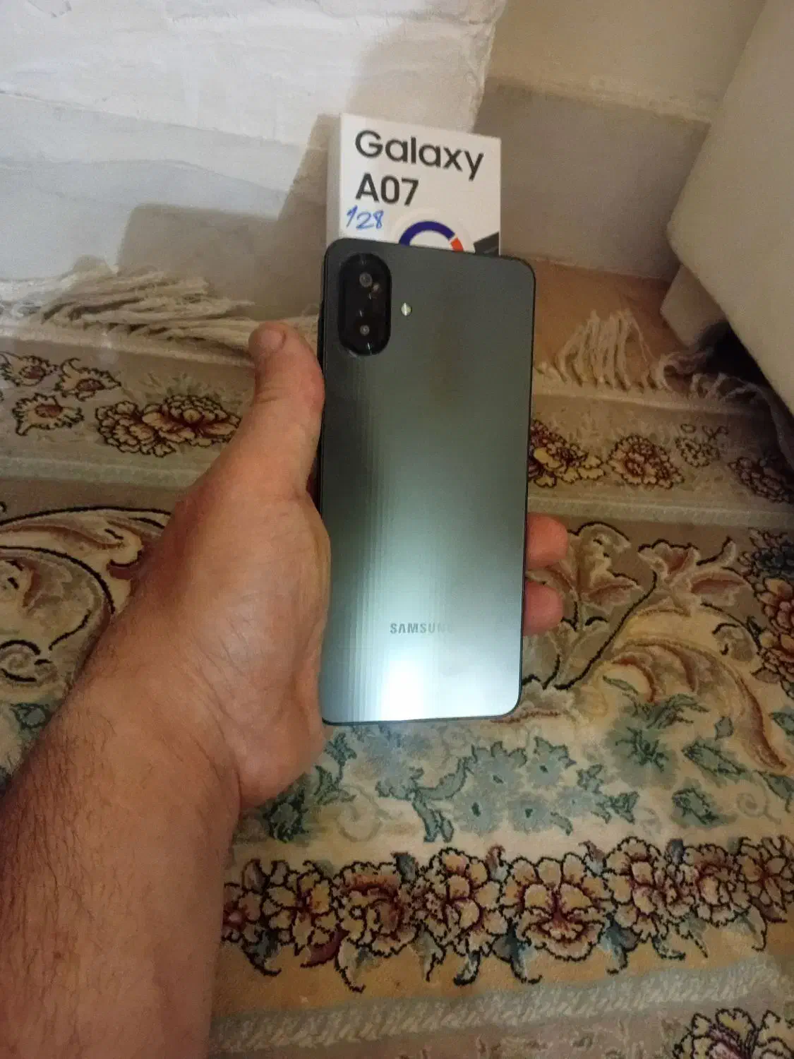 گوشی سامسونگ A07 حافظه ۱۲۸نوبا ۱۸ماه گارانتی اصلی|موبایل|خمین, |دیوار