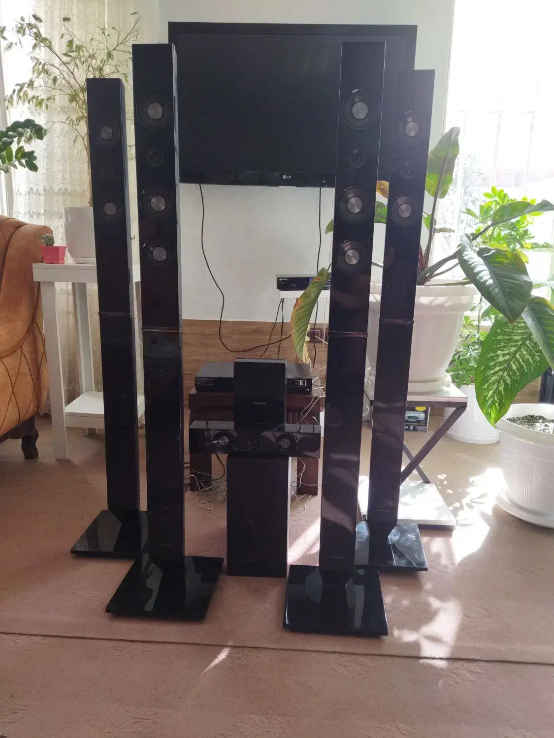 سینمای خانگی سامسونگ|سیستم صوتی خانگی|نجف‌آباد, ویلاشهر|دیوار