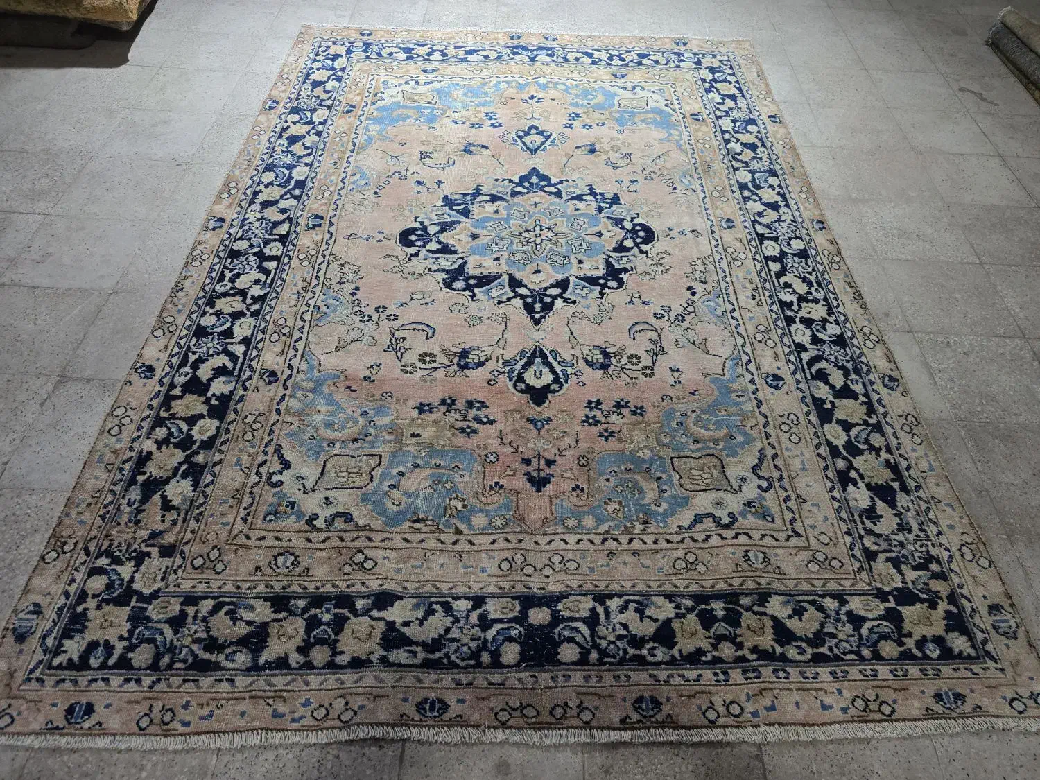 فرش دستباف وینتیج|فرش|سرخه حصار, |دیوار