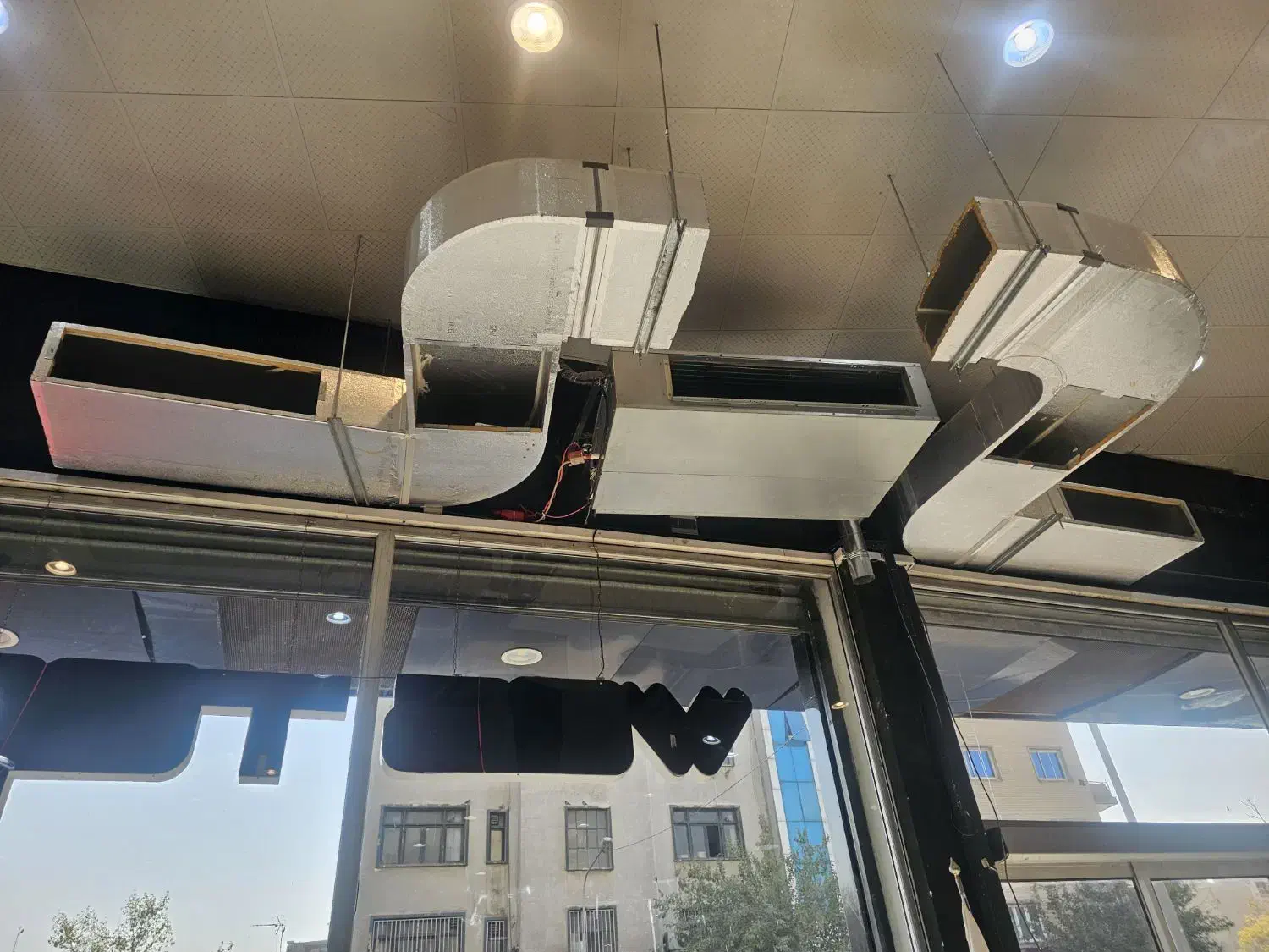 داکت اسپیلت چیلر wrf فن کوئل|کولر گازی و فن‌کوئل|تبریز, |دیوار